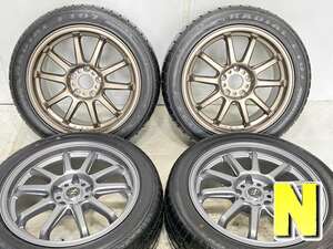 中古タイヤ サマータイヤ ホイールセット 4本セット 235/45R17 　 INPERIO 17x8.0 35 114.3-5穴 　 ロターラCORSA 2233