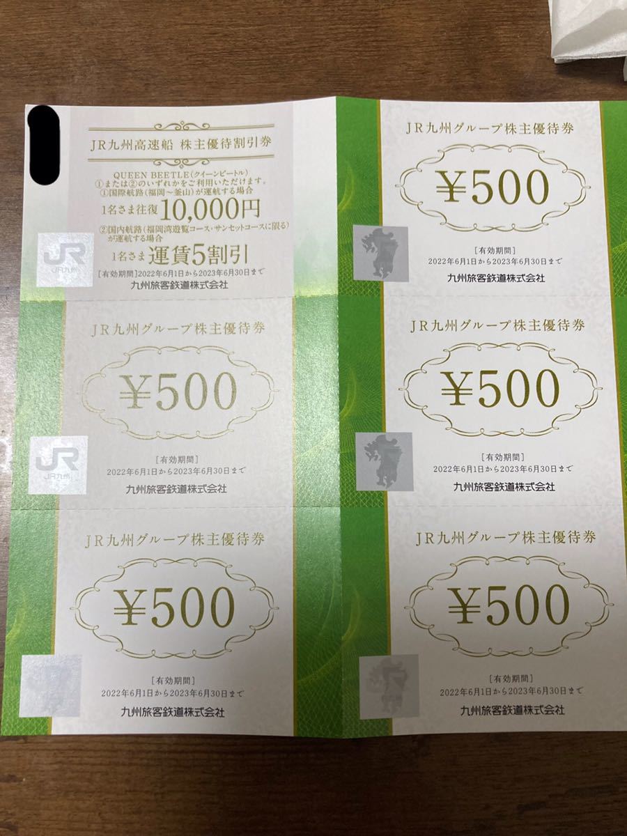 クーポン利用 2万円分 JR九州グループ株主優待券