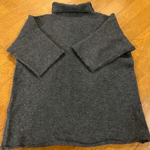 ZARA タートルネック 半袖ニット