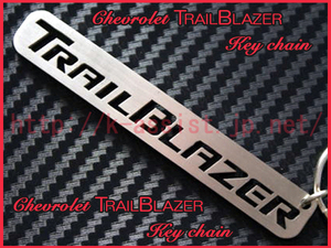 シボレー トレイルブレイザー TRAILBLAZER ロゴ ステンレス キーホルダー 新品