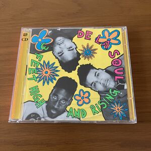 DE LA SOUL 3FEET HIGH AND RISING 廃盤2CD JUNGLE BROTHERS A TRIBE CALLED QUEST 輸入盤