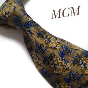 MCM necktie brand blue etc. 2639