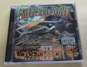 DRUG FUNK PRESENTS : DJ MILLKMAN & DJ YORAE / CONCENTRATION G'S III CD DJ BIGG-S Ganxta Cue Gangsta Rap G-Rap ヒップホップ HIPHOP