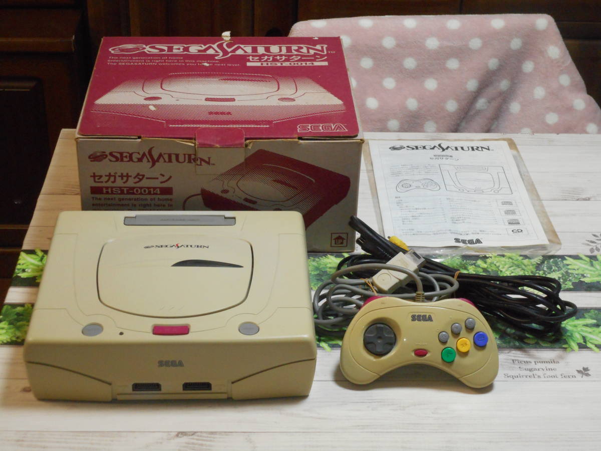 ゲーム セガサターン 本体+バーチャスティック、バーチャガン+ソフト