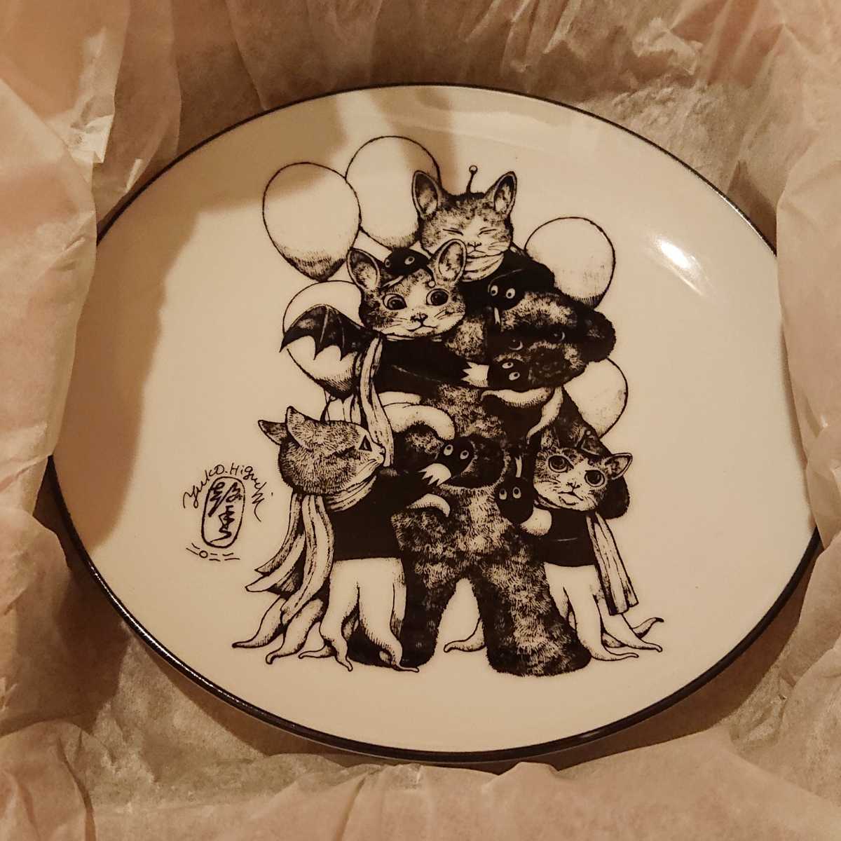 ヒグチユウコ展♪CIRCUS FINAL END コラボカフェプレート♪お皿5種