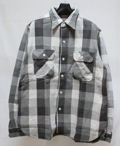 20AW WAREHOUSE ウエアハウス Lot 3104 FLANNEL SHIRTS C柄 チェック フランネル シャツ XL 17-17.5 ブロックチェック