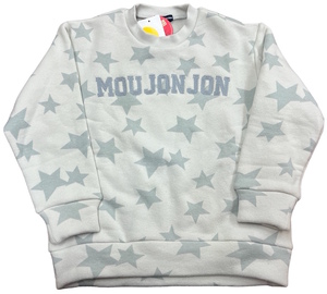 * prompt decision * new goods tag attaching Moujonjon Moujonjon * star pattern Logo embroidery * reverse side nappy sweatshirt * good quality material extension .. reverse side wool made in Japan *120cm 7-8 -years old Y2090