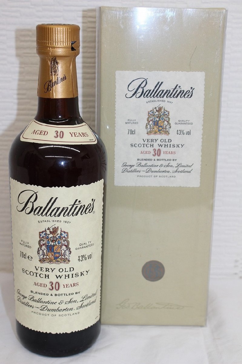 バランタイン 30年の値段と価格推移は?|267件の売買情報を集計した ...