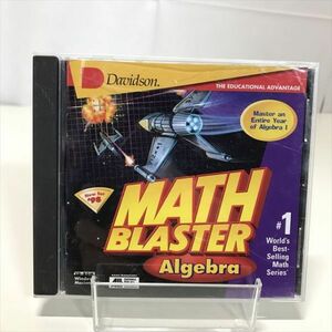 Z5449 ◆MATH BLASTER Algebra Windows Macintosh PCゲームソフト