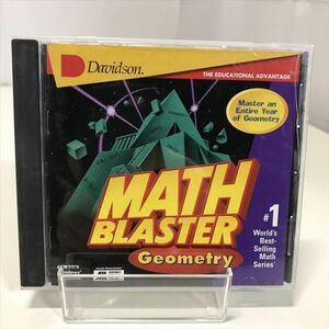 Z5453 ◆MATH BLASTER Geometry Windows Macintosh PCゲームソフト