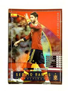 WCCF 2012-2013 セルヒオ・ラモス Panini 12-13 スペイン代表