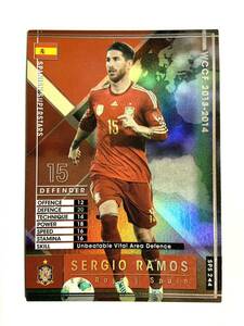 WCCF 2013-2014 セルヒオ・ラモス Panini 13-14 スペイン代表