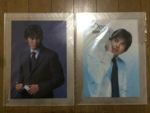 [ unopened ] Oda Yuuji IDO A4 clear file 2 pieces set postage 185 jpy 