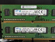 【送料無料】【動作確認済み】SAMSUNGデスクトップPC用メモリ DDR3 4Gx2枚 合計8GB_画像2