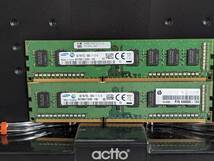 【送料無料】【動作確認済み】SAMSUNGデスクトップPC用メモリ DDR3 4Gx2枚 合計8GB_画像1