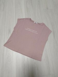 WEGO ワッフル生地　袖なしTシャツ