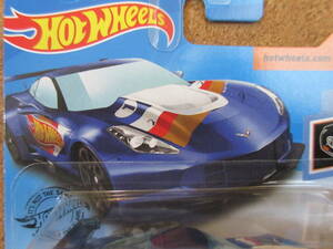 Hot Wheels CORVETTE C7.R HW RACE TEAM 8/10 シボレー・コルベットC7.R. 浅田竜 2019年ホットウィール レースチームカラー USカード