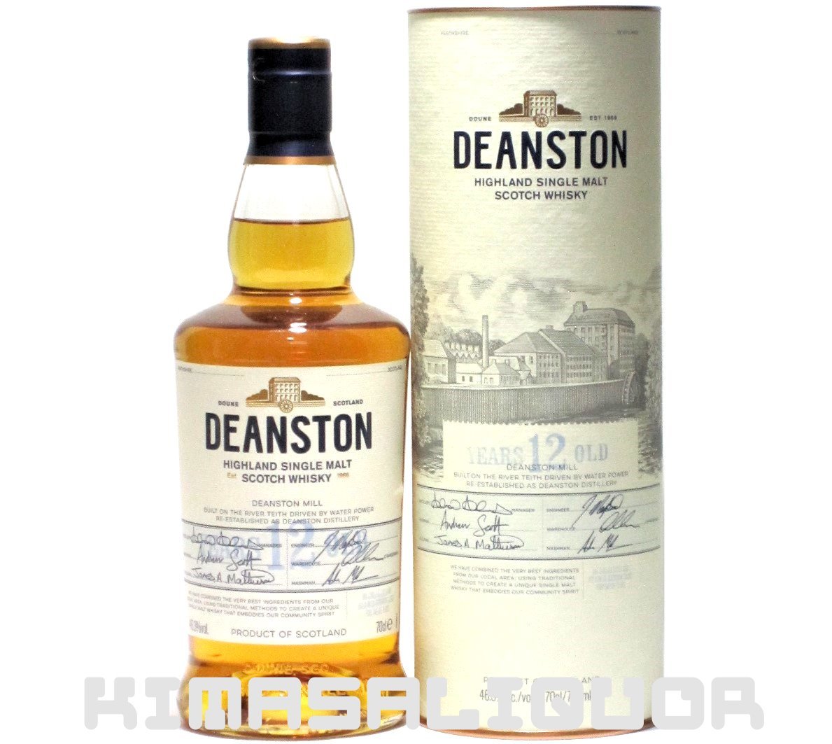 ヤフオク! - ディーンストン17年旧ボトル 40% 700ml 箱付き
