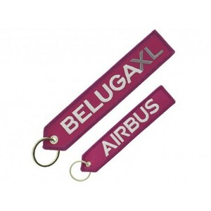 【お得なセット】AIRBUS Keyring BELUGAXL エアバス フライトタグ　ベルーガ タグ ベルーガキーホルダー 5本セット