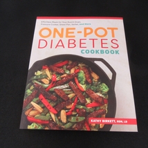 洋書レシピ本 『One-pot Diabetes Cookbook』■送170円 Kathy Birkett ダッチオーブン 圧力鍋 など1つの鍋で作る糖尿病クッキングブック●_画像1