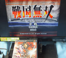 戦国無双　起動確認　PS2　PlayStation２ 　（古いのでジャンク）_画像3