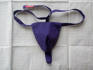  postage included * fundoshi * purple color. black cat undergarment fundoshi M size both A surface [ undergarment fundoshi atelier ....]