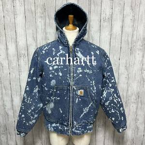 carhartt USA ブリーチ加工デニムアクティブジャケット！カーハート