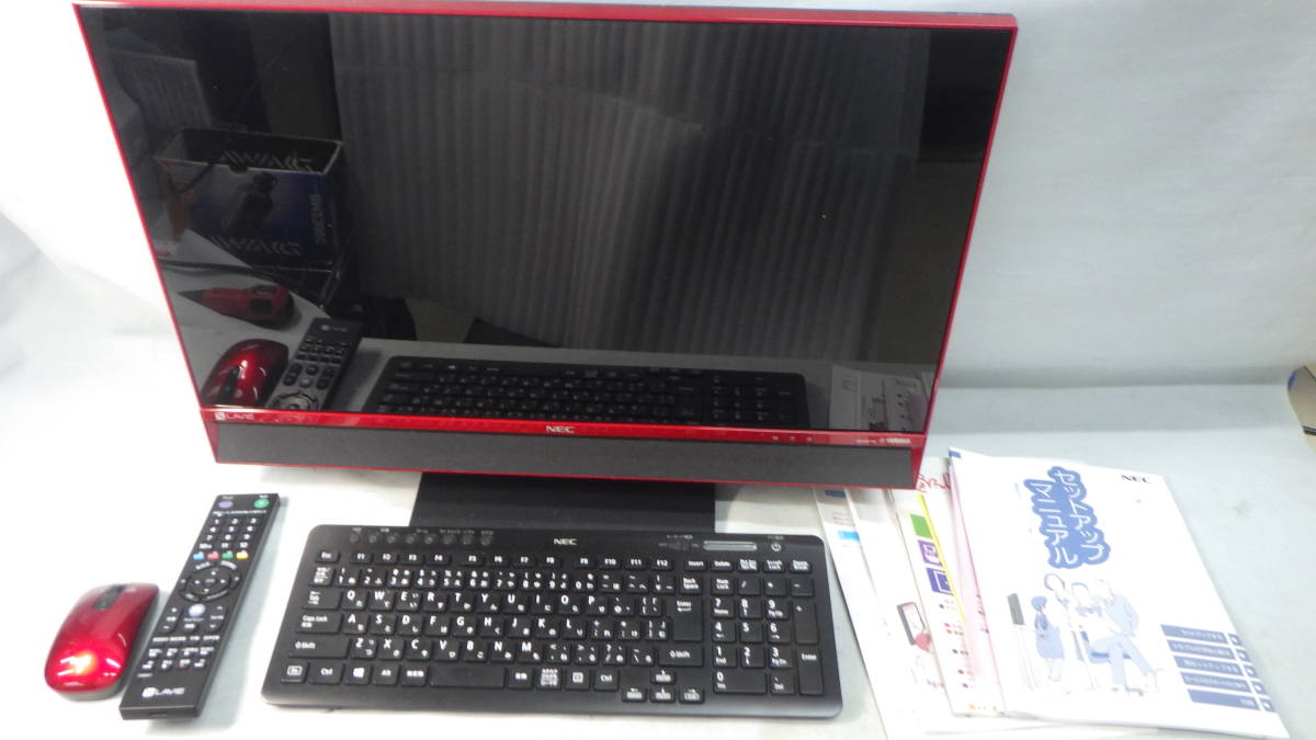 PC/タブレット デスクトップ型PC NEC LAVIE Desk All-in-one DA770/DAR PC-DA770DAR [クランベリー 