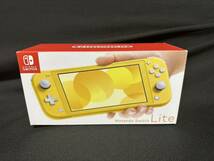 □1円～売り切り□□Nintendo 任天堂Switch Lite イエロー　スイッチライト本体 Nintendo Switch_画像1