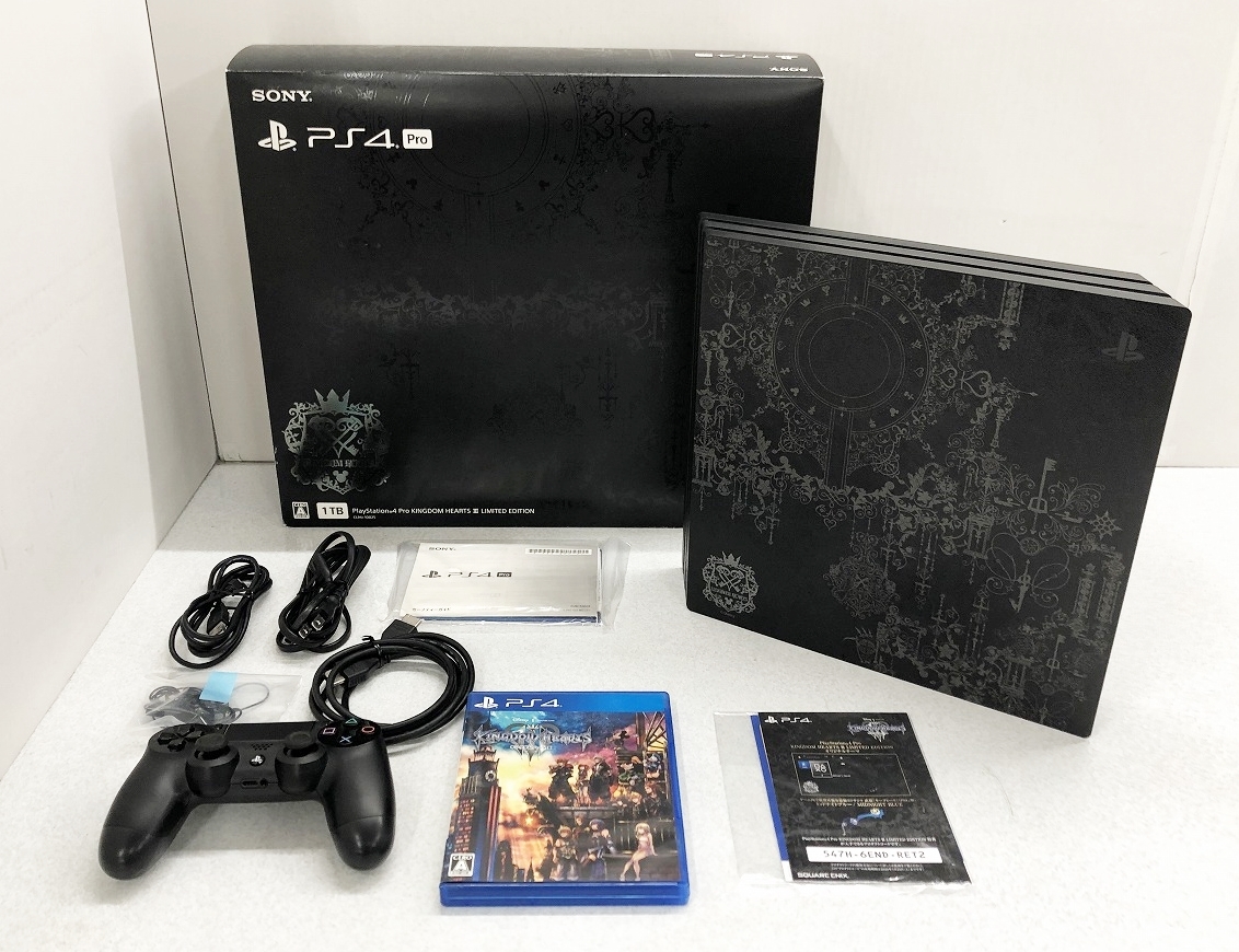 お値引きセール - 【5台セット】PS4 pro キングダムハーツ3 リミテッドエディション - 一流メーカー商品:100028円