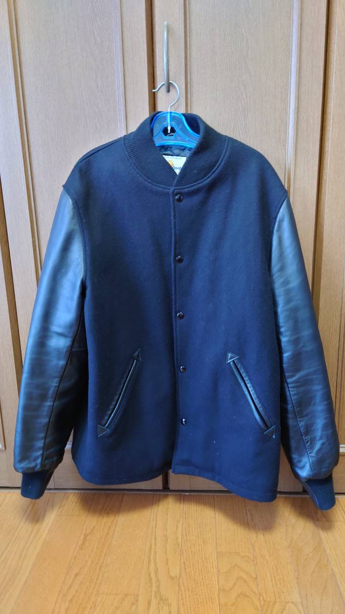 2023年最新】ヤフオク! -ブラック袖革スタジャン(メンズファッション