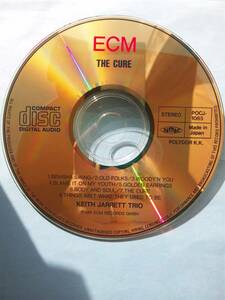 【送料112円】ソCD3808 ゴールドCD Keith Jarrett Trio The Cure 希少　/新品同様；ソフトケース入り