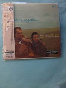 【送料112円】紙ジャケット CD 4145 Benny Carter / Oscar Peterson / Alone Together ＜24-bit デジタル・リマスタリング；訳あり＞