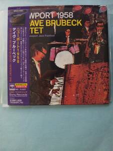 【送料112円】紙ジャケット CD 4148 The Dave Brubeck Quartet Newport 1958＜世界初CD化;DSDマスタリング;訳あり＞