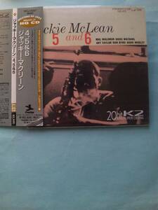 【送料112円】紙ジャケット CD 4162 Jackie McLean 4, 5 And 6 / 20bitK2-HQCD