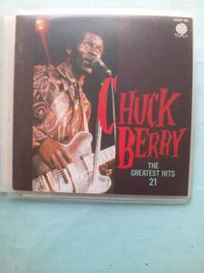 【送料112円】ソCD3897 旧規格・税表記無し Chuck Berry The Greatest Hits 21　規格番号=30CP83 /ソフトケース入り