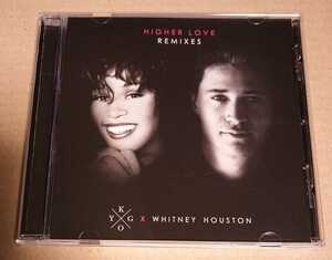 （プロモCDs）HIGHER LOVE.REMIXES / KYGO & WHITNEY HOUSTON [Barry Harris,Thunderpuss,Dave Aude]　ホイットニー・ヒューストン