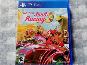 【即決&動作確認済】 All-Star Fruit Racing（オールスター・フルーツ・レーシング） / 海外版 日本語OK / カートレース / PS4ソフト