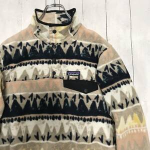 Patagonia patagonia scinchilla snap t total pattern pullover fleece fleece size сделан в 2019 году