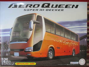  Fujimi 1/32 Mitsubishi Fuso Aero Queen super High Decker AERO QUEEN SUPER HI-DECKER bus FUSO
