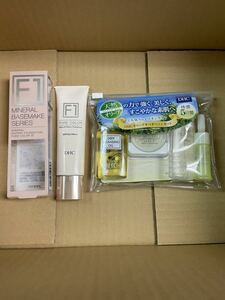 * unused goods *DHC mineral water Lee foundation 03+ olive .... Mini set 