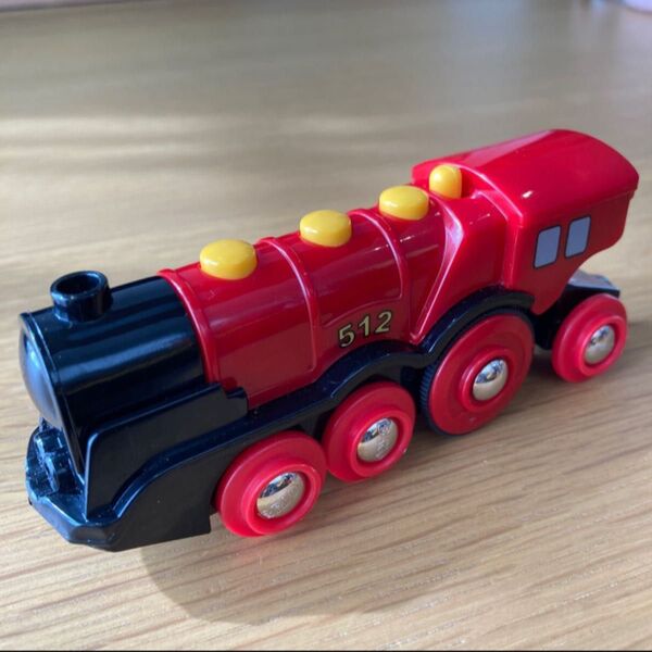 BRIO マイティー アクション 機関車 レッド 332230