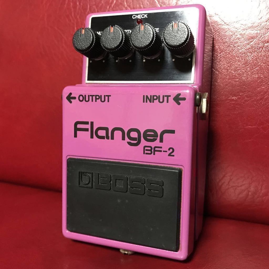 SALE/55%OFF】 BOSS BF-2 Flanger ボス、フランジャー銀ネジ80年製