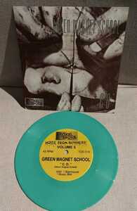 ♪超レア! カラー盤 Green Magnet School / God's Acre /グリーン・マグネット・スクール 7inch EP '3曲入り 90年USオリジナル盤 アナログ