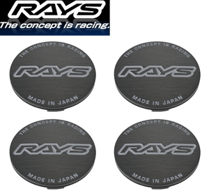 レイズ センターキャップ RAYS No.050 GENERAL CAP V3 BK GR 4枚 4個 BB06S