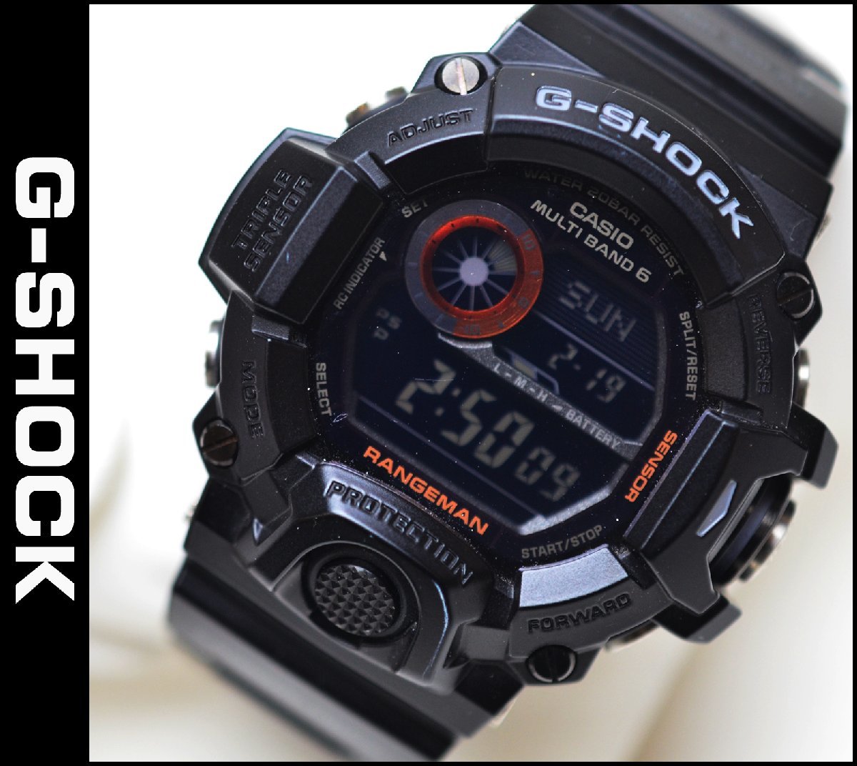 セットです CASIO - 新品未使用 G-SHOCK RANGEMAN GW-9400BJ-1JF 8個の