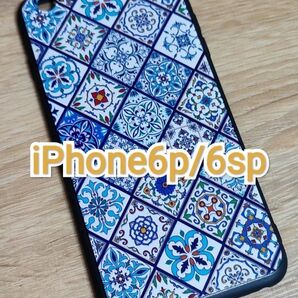 iPhone6p/6sp 幾何学模様 かわいい iPhoneケース