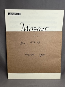 【楽譜 スコア】Mozart SINFONIE IN C　 KV128　ベーレンライター　