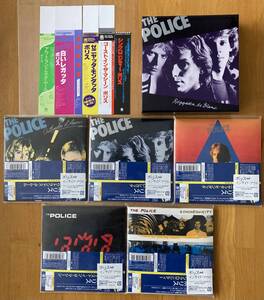 ポリス【the Police】紙ジャケ limited edition papersleeve CD 紙ジャケット 特典BOX 復刻帯 シンクロニシティ synchronicity スティング