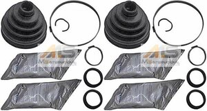 [M's]VW Tourane (1T)/ Tiguan (5N)/ Sirocco (13)/ eos (1F) drive shaft boot kit front outer 2 piece ||1K0-498-203A